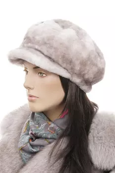 Шапка женская из мутона