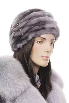 Шапка женская из мутона