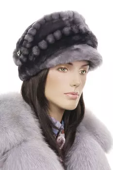 Шапка женская из мутона