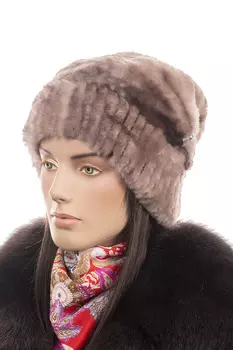 Шапка женская из мутона