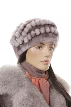 Шапка женская из мутона