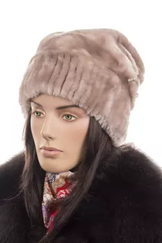 Шапка женская из мутона