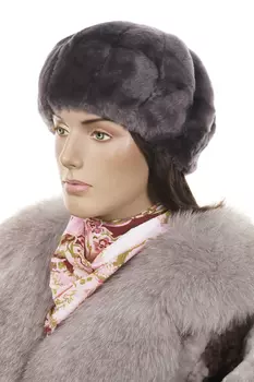 Шапка женская из мутона