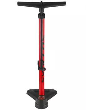Напольный велонасос Syncros FP3.0 red/black, 11 Bar, сталь, 238842