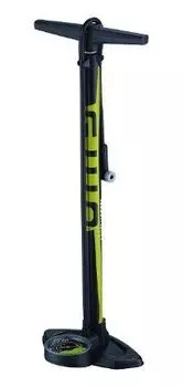 Насос велосипедный Giyo GF-2232, алюминий, напольный, давление 11 атм/160 psi, манометр, AV/FV, GF2232