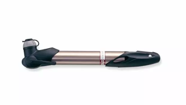 Насос велосипедный Giyo, портативный, авто/велониппель, алюминий, Bronze, GP-76С