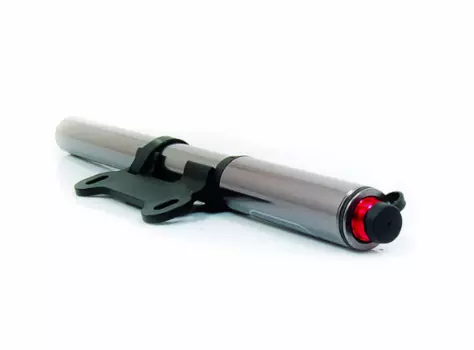Насос велосипедный Giyo, портативный, шланг, головка GCT-I, 100psi, Silver, GP-871