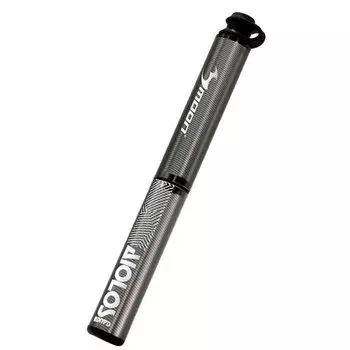 Насос велосипедный Moon Aiolos Gauge PRO-HP, ручной, 160 PSI / 11 BAR, 215mm, 115g, алюминий, серый, WP_AIOLOS_PRO_GAU