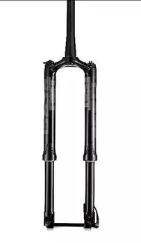 Вилка велосипедная RST, 27.5", масло/воздух, шток 1 1/8 х 1,5", ход 130 мм, инвертированная, REBEL