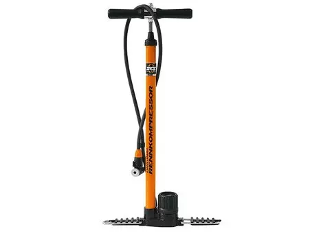 Насос велосипедный SKS Rennkompressor, головка EVA, orange, 10062
