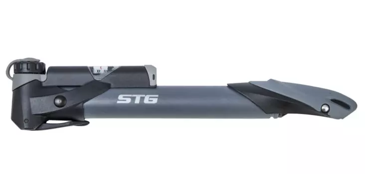 Насос велосипедный STG GP-961, портативный, автониппель, черный, 120398, Х82790