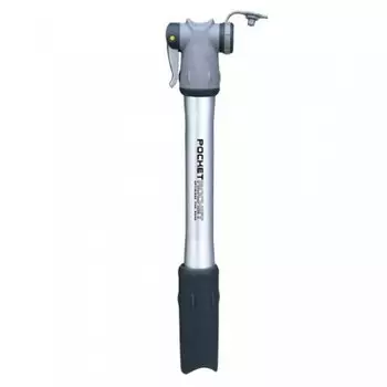 Насос велосипедный TOPEAK POCKET ROCKET (2019), Silver, TPMB-1