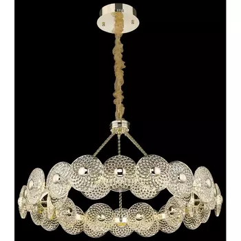 Подвесной хрустальный светодиодный светильник Wertmark Pamela WE160.30.303