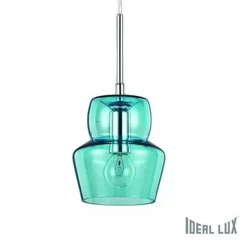 Подвесной светильник SP1 SMALL Ideal Lux Zeno AZZURRO
