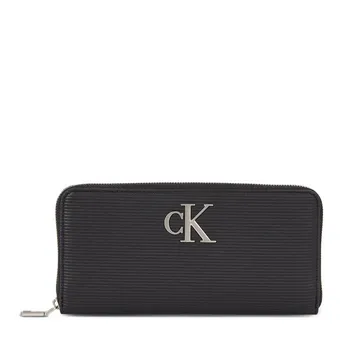 Кошелек Calvin Klein Jeans MinimalMonogram Zip, черный