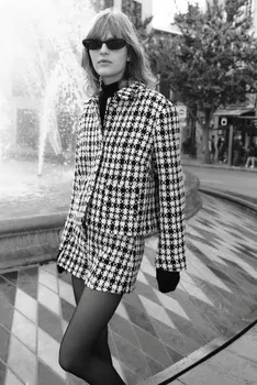 Жаккардовый жакет H&M, мультиколор