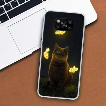 Прохладный чехол для телефона с изображением большого кота и тигра для Xiaomi Poco X3 GT X5 X4 NFC M4 Pro M3 M2 F3 F2 F1 Mi Note 10 A3 A2 Lite A1 CC9E Fundas Xiaomi Poco X3 NFC