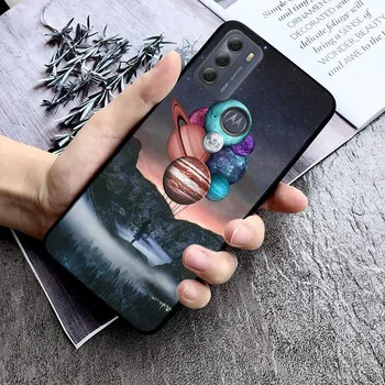 Чехол с космическим астронавтом Moon Stars для Moto G84 G23 G24 G31 G32 G41 G51 G52 G53 G54 G71 G82 G42 G62 G200 G Play G Stylus Moto G Play (2024)