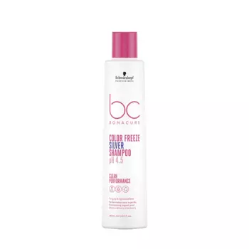 SCHWARZKOPF PROFESSIONAL Шампунь для волос нейтрализующий желтизну / BC Color Freeze 250 мл