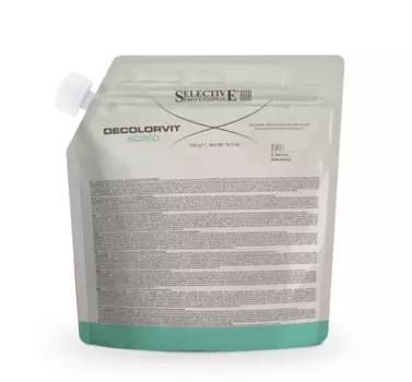 SELECTIVE PROFESSIONAL Средство для прикорневого обесцвечивания / DECOLORVIT SCALP (smart bag) 500 г