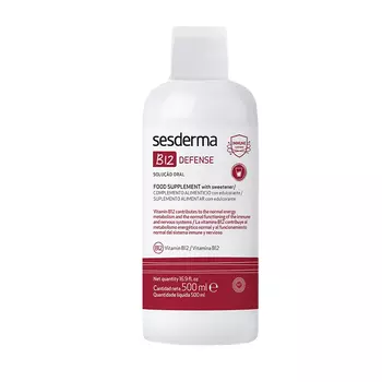 SESDERMA БАД питьевой с витамином B12 Дефенс / B12 DEFENSE 500 мл