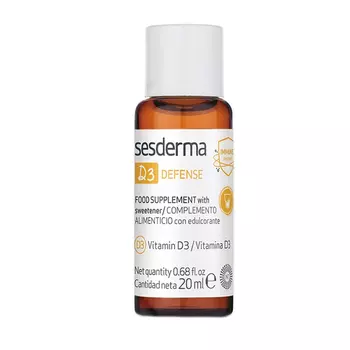 SESDERMA БАД питьевой с витамином D3 Дефенс / D3 DEFENSE 12 шт по 20 мл