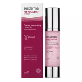 SESDERMA Концентрат омолаживающий для лица / RESVERADERM ANTIOX Concentrate anti-aging 50 мл