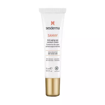 SESDERMA Крем-контур антивозрастной для зоны вокруг глаз / SAMAY Anti-aging eye contour cream 15 мл