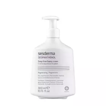 SESDERMA Крем-пенка восстанавливающая для умывания / SESPANTHENOL Soap-free foamy cream 300 мл