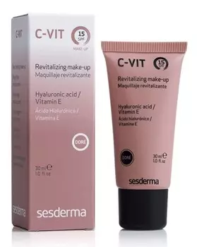 SESDERMA Крем тональный ревитализирующий с СЗФ 15 / C-VIT Dore 30 мл