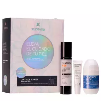 SESDERMA Набор мужской для лица (лосьон 50 мл + крем-контур для зоны вокруг глаз 15 мл + дезодорант 75 мл) Sesderma Men’s Care