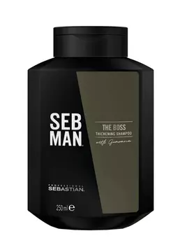 SEB MAN Шампунь освежающий для увеличения объема / THE BOSS 250 мл
