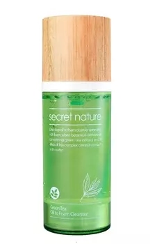 SECRET NATURE Масло-пенка гидрофильное с зеленым чаем 100 мл