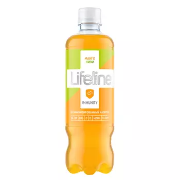 LIFELINE Напиток витаминизированный IMMUNITY со вкусом манго и киви