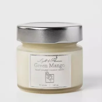 LIGHT&FLAVOUR Ароматическая свеча "Зеленое манго"