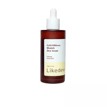 LIKEDEW Сыворотка для лица с коллагеном Gold hibiscus blemish dew serum