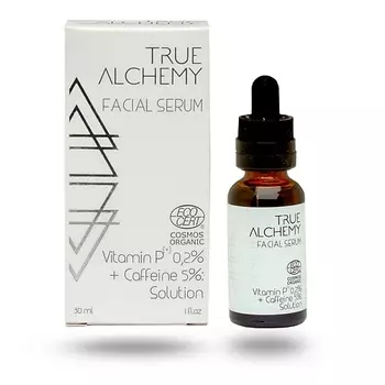 LEVRANA Cыворотка для лица Витамин P 0,2% + раствор Кофеина 5% True Alchemy