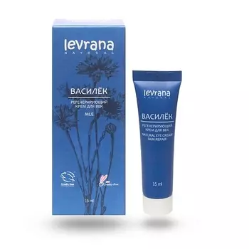LEVRANA Крем для век регенерирующий Василек Skin Repair Natural Eye Cream