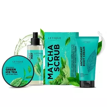 LETIQUE COSMETICS Набор для ухода за телом GREEN TEA PACK