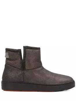 Угги замшевые на меху SANTONI