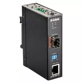 Медиа-конвертер D-link DIS-M100G-SW 1 портом 100/1000Base-T и 1 портом 100/1000Base-X SFP