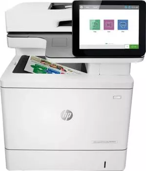 МФУ цветное HP Color LaserJet Enterprise MFP M578dn 7ZU85A A4, 38стр/мин, HDD 500Gb, лотки 100/2*550, ADF100, Duplex, USB/GigEth, repl B5L46A