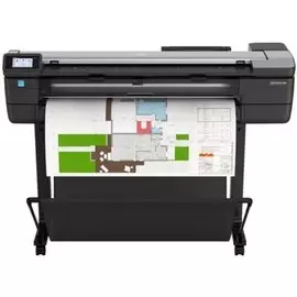 МФУ струйное широкоформатное цветное HP DesignJetT830 MFP F9A30D 36",4color,2400x1200dpi,1Gb,25spp(A1drawingmode),USB/GigEth/Wi-Fi,stand,media bin,rol