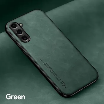 Магнитный чехол для Samsung Galaxy S24 Ultra S23 FE S22 Plus S21 защитный чехол автомобильный держатель телефон Coque Fundas For Galaxy S24 синий