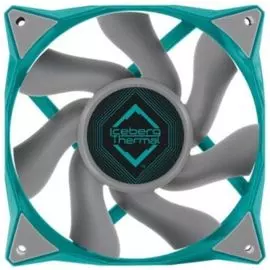 Вентилятор для корпуса Iceberg Thermal IceGALE 120mm TEAL 120x120x25mm, 500-1850rpm, 76 CFM, 0-35dBA, 4pin PWM