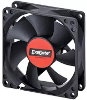 Вентилятор для корпуса Exegate EP12025S2P EX283385RUS 120x120x25 мм, 1600RPM, 26dBA, Sleeve bearing (подшипник скольжения), 2pin