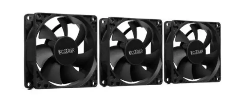 Вентилятор для корпуса PCCooler DN 80 3IN 1 80mm, 1400rpm, 18.21CFM, 18dBA (3-pack)