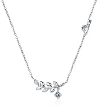 Ожерелье Lucky Wheat Ear для женщин Ins Light Luxury Niche Temperament Fashionable Tassel Cullarbone Chain
