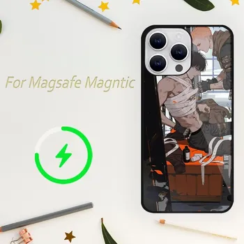 Чехол для телефона Manga на 19 дней для iPhone 15 14 13 12 11 Plus Pro Max Magsafe с магнитной беспроводной зарядкой iPhone14