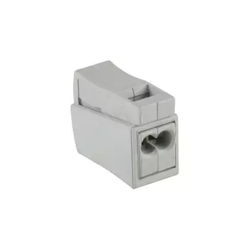 Клемма на 2 провода Duwi СМК 224-112 0,5-2,5 кв.мм с рычажками без пасты (5 шт.) (26735 5)